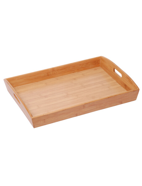 BANDEJA C/ASAS 52*32*H8CM BAMBOO BANDEJA C/ASAS 52*32*H8CM BAMBOO