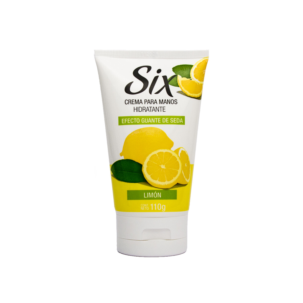 SIX CREMA DE MANOS EFECTO GUANTE DE SEDA LIMON 110gr 