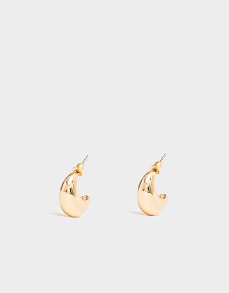 Aros Argollas Premium Gold - Dorado 