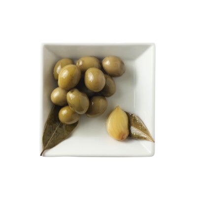 Aceitunas Con Ajo Y Laurel 100g Aceitunas Con Ajo Y Laurel 100