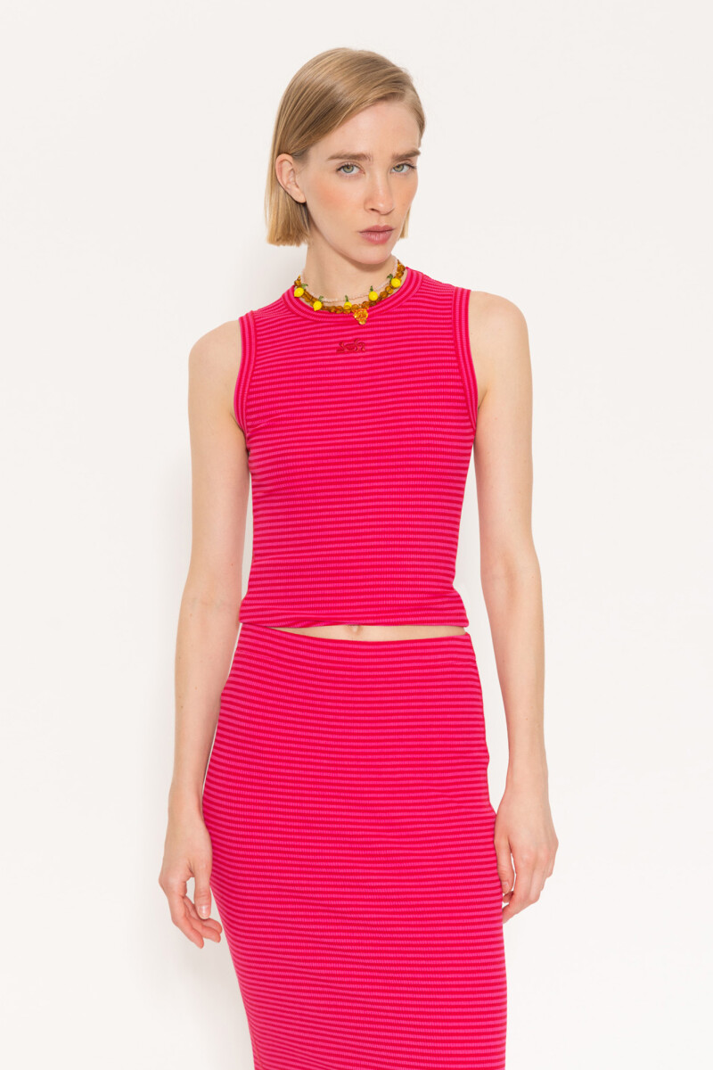 MUSCULOSA FUNNY Fucsia