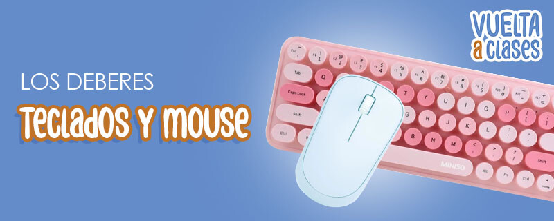Teclados y Mouse