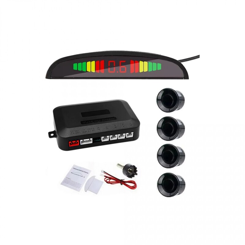 Kit Reversa Sensores Marcha Atras Con Testigo Kit Reversa Sensores Marcha Atras Con Testigo