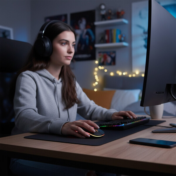 Mouse Inalámbrico Gamer Xtrike Me Gw-113 Dpi 1600 Micro USB Color Negro