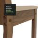 Juego De Comedor 6 Sillas Tapizadas Mesa De Living Rustico Marrón