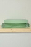 Pack x 20 unid - caja 12 7x32x4 cm eco VERDE AGUA