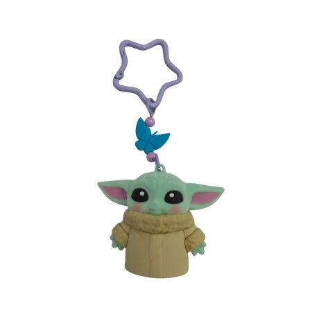 Llavero Grogu terciopelo diseño 4