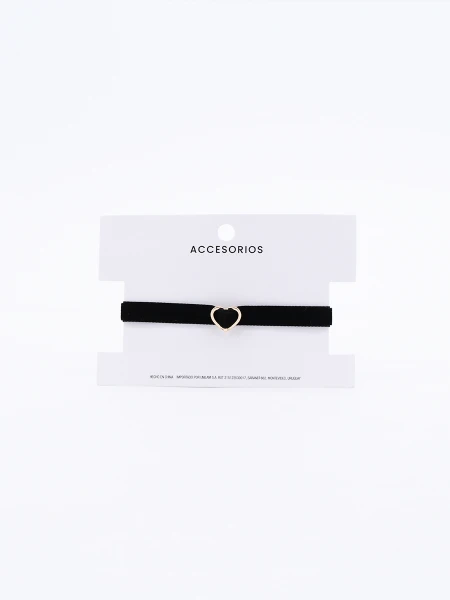 CHOCKER LOVE NEGRO