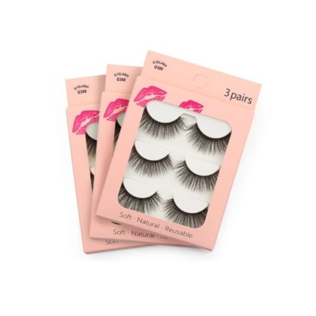 Pestañas postizas pack x3 Pestañas postizas pack x3