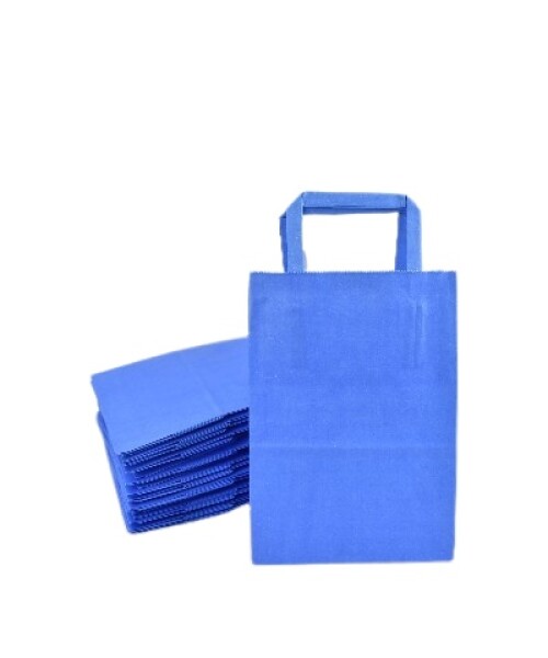 Pack x 50 - bolsa lisa 14x08x20 cm. AZUL