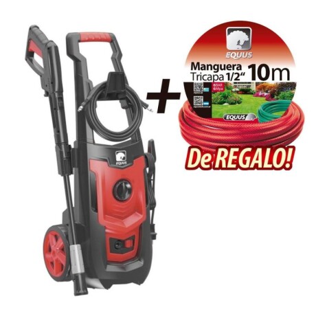 HIDROLAVADORA 140 BAR + 10 MT MANGUERA - LT501 EQUUS HIDROLAVADORA 140 BAR + 10 MT MANGUERA - LT501 EQUUS