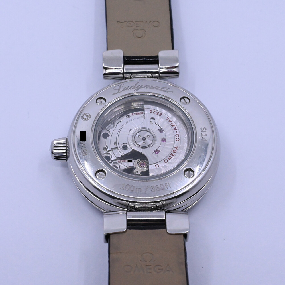 Omega De Ville Ladymatic 34 mm 425.38.34.20.51.001 acero y brillantes, movimiento co-axial 8520. Omega De Ville Ladymatic 34 mm 425.38.34.20.51.001 acero y brillantes, movimiento co-axial 8520.