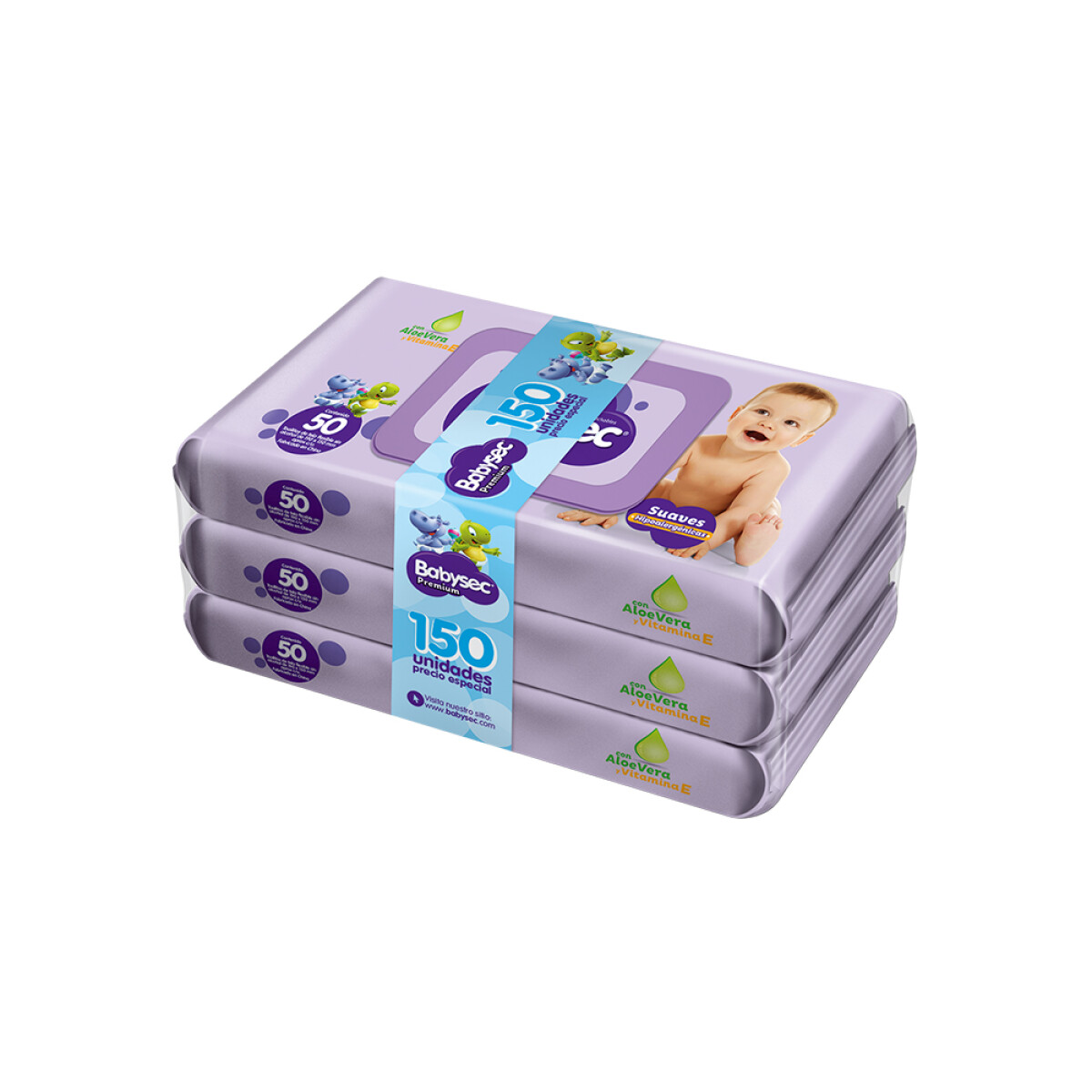 Toallitas Babysec Premium 150 