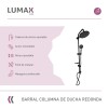 Barra columna de ducha redonda inoxidable para renovaciones de baño modernas Barra columna de ducha redonda inoxidable para renovaciones de baño modernas