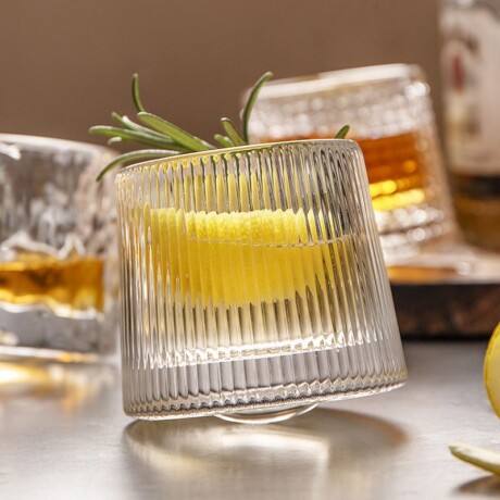 Juego De 6 Vasos Whisky Vidrio Labrado 170ml Juego De 6 Vasos Whisky Vidrio Labrado 170ml