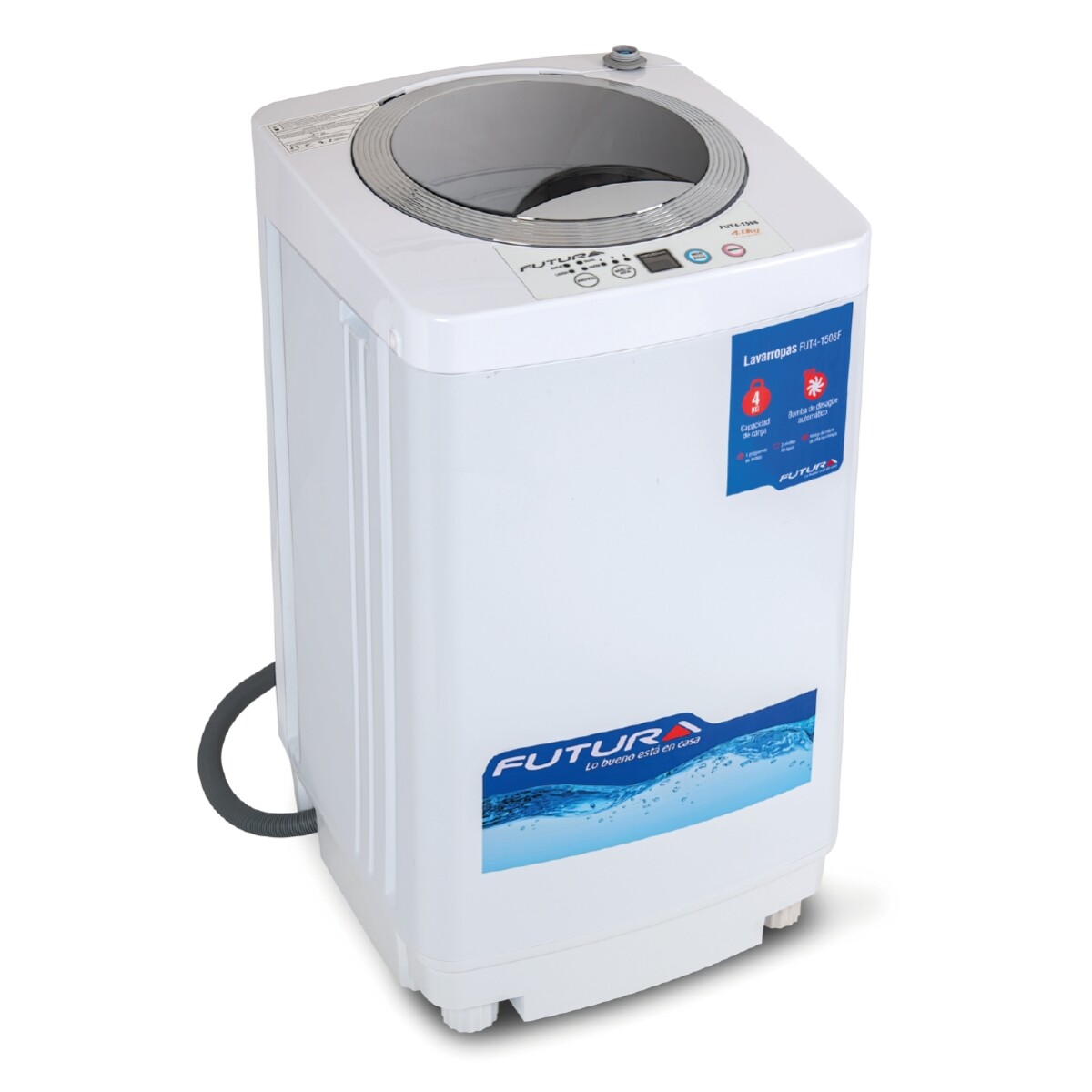 Lavarropas Carga Superior Futura FUT4-1508F 4KG Bl 
