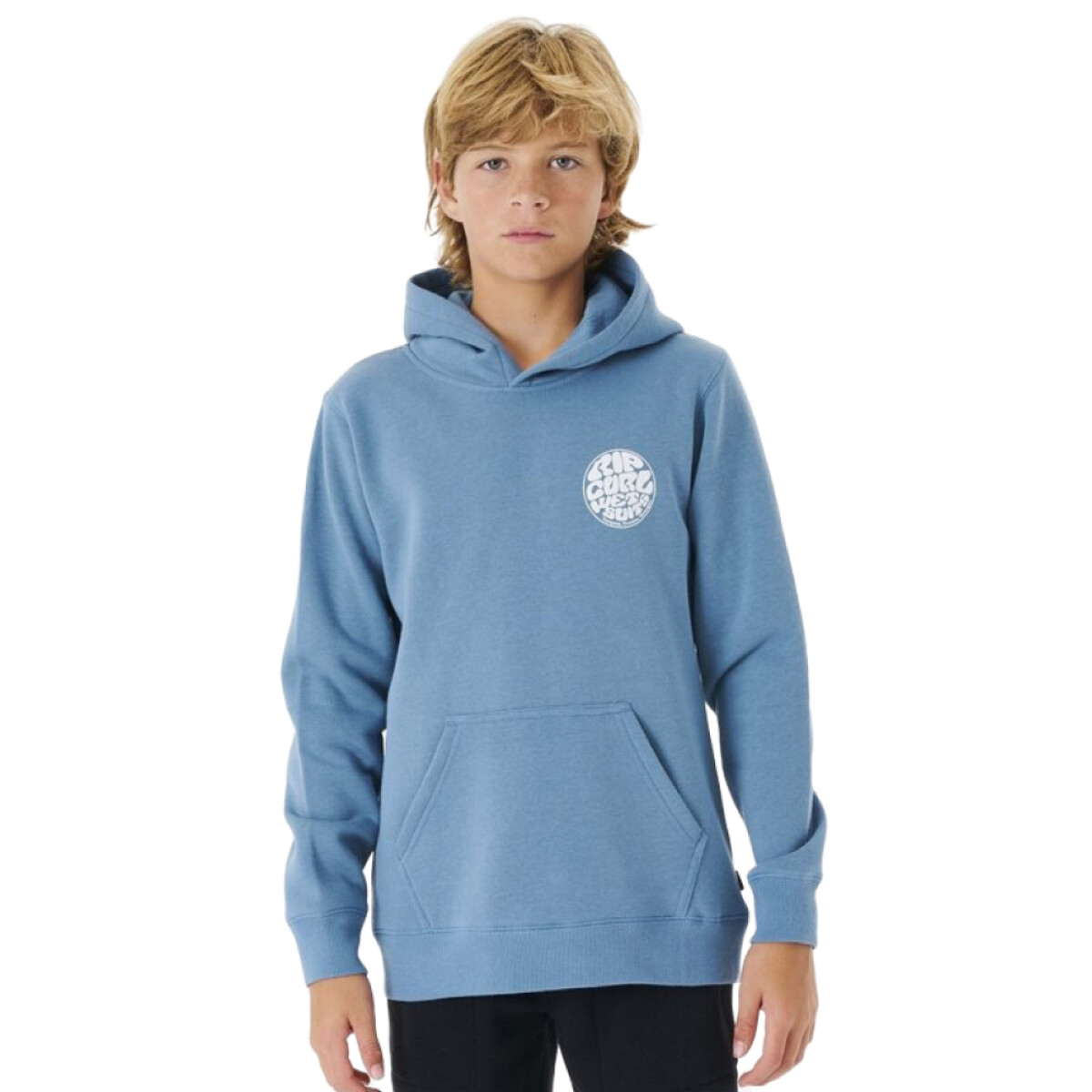 Canguro Rip Curl Wetsuit Icon Hood Niño - Celeste 