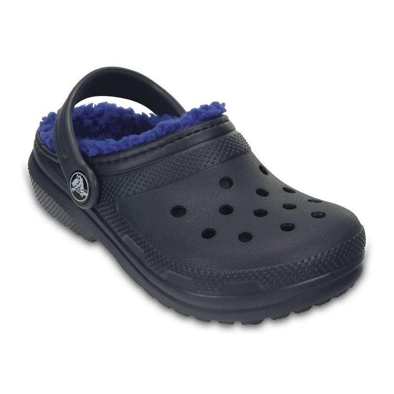 Crocs Classic Lined Pantuflas Azul