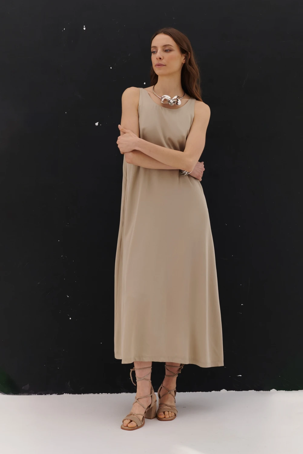 VESTIDO ALOE beige 3