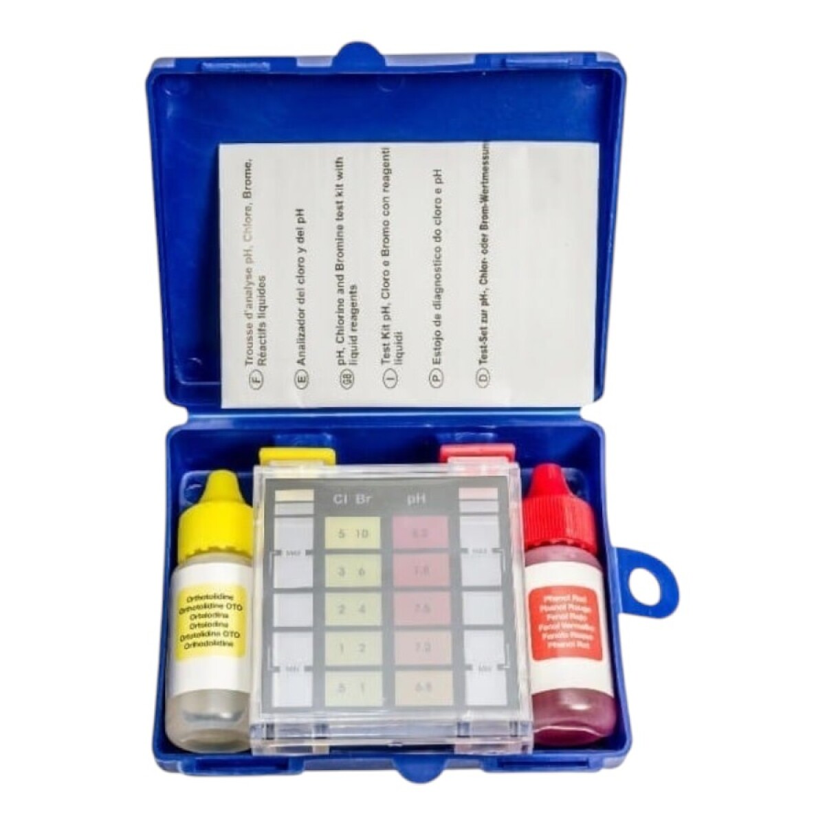 Kit Medidor de Cloro y pH Laboratorio 