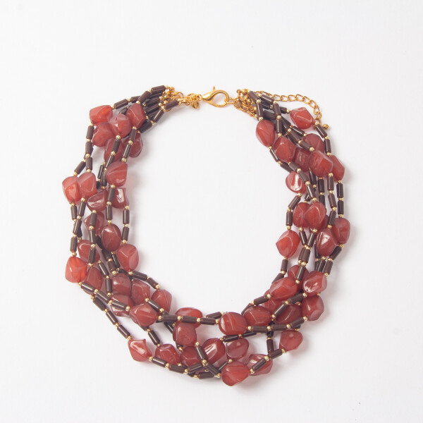 COLLAR TIRANA MARRON COLLAR TIRANA MARRON