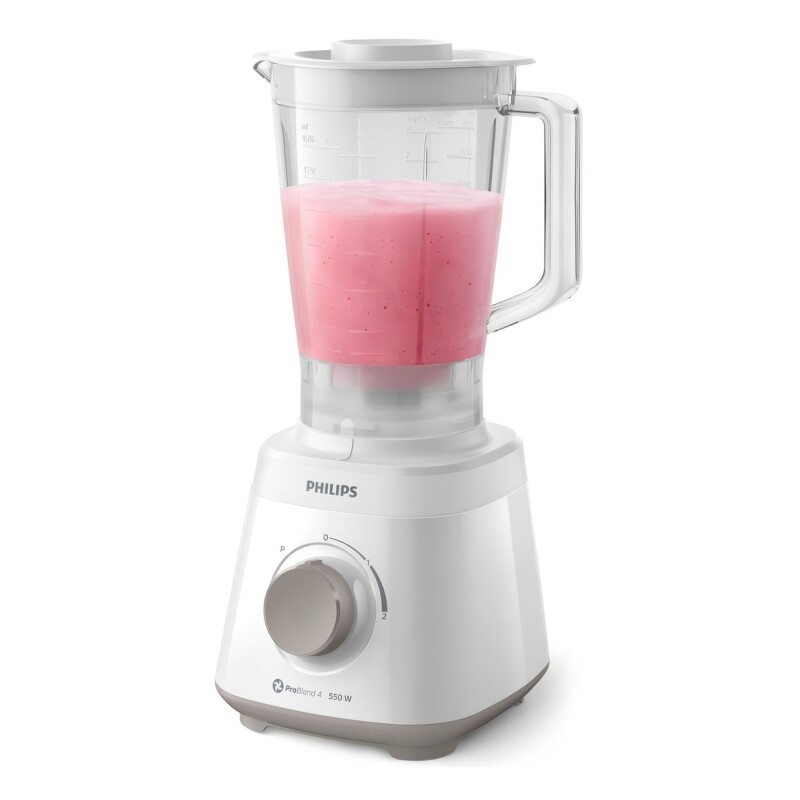 Licuadora Philips Daily Collection Hr2129 1.5 Lts Blanca Color Blanco Licuadora Philips Daily Collection Hr2129 1.5 Lts Blanca Color Blanco