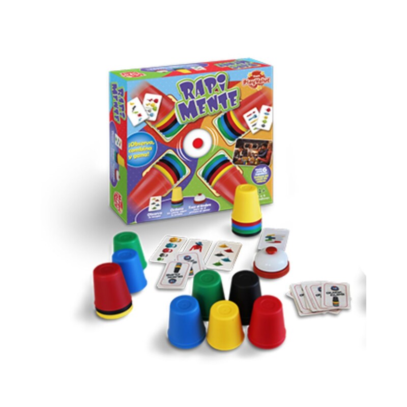 Juego de mesa Rapi mente - observa, combina y gana 4+ Juego De Mesa Rapi Mente - Observa, Combina Y Gana 4+