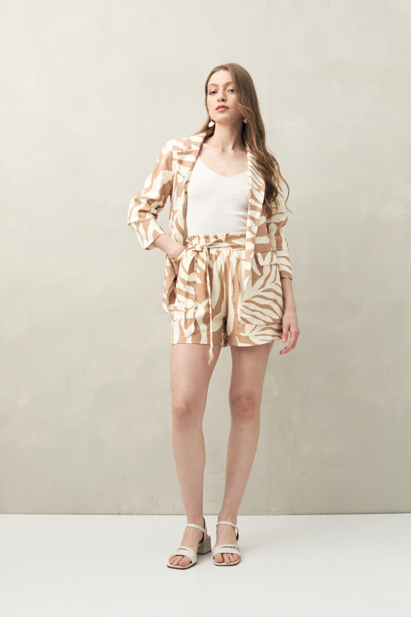 SHORT SUSANA Beige Oscuro