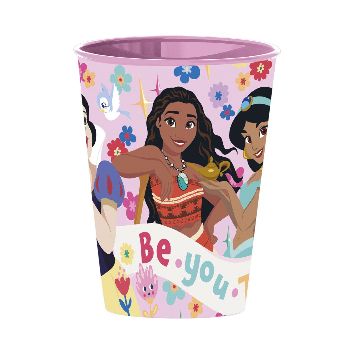 Vaso Plástico Princesas Disney 260 ml 