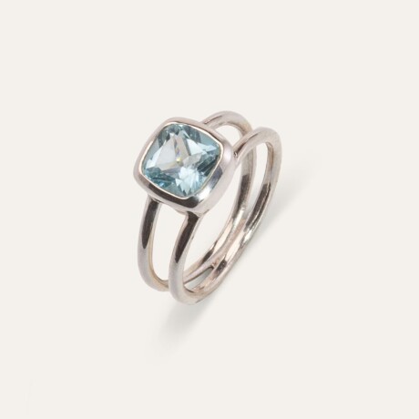Anillo Champagne Topacio - Plata 925 Anillo Champagne Topacio - Plata 925