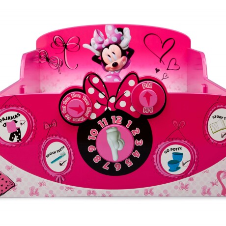 Cama Interactiva de Madera Minnie Mouse Disney para Niños Pequeños ROSA-FUSCIA