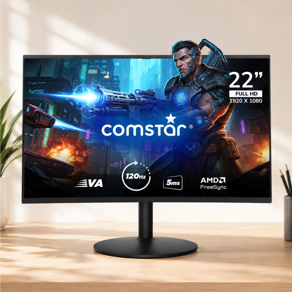 Monitor Gamer Comstar 22" Va Fhd 120hz MONITOR COMSTAR 22" FHD 120HZ