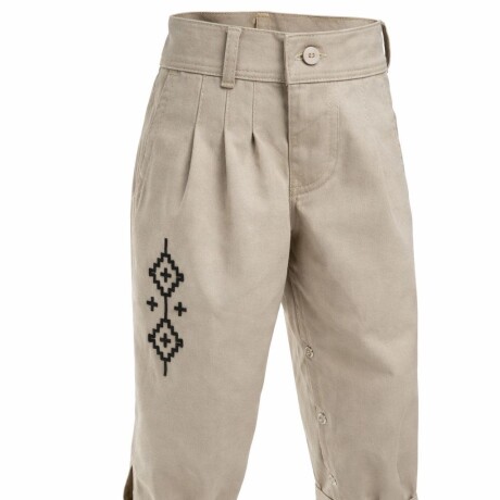 Bombacha Bordada Guarda Beige