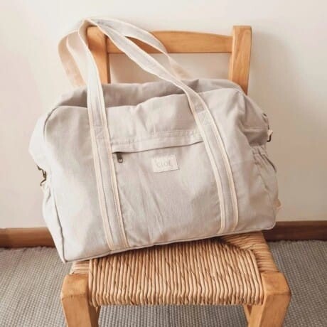 Set Mama Paseo Gris + Vichy Gris