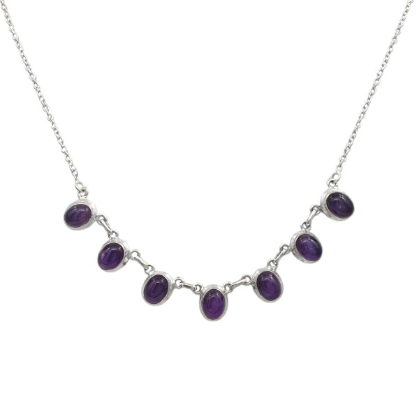 Conjunto Vintage-Plata 925-Piedra Amatista Imperial-CJ3130 Conpiedra