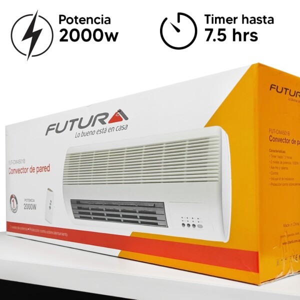 Convector De Pared Futura Fut-cw4501b CONVECTOR DE PARED FUTURA CW4501B
