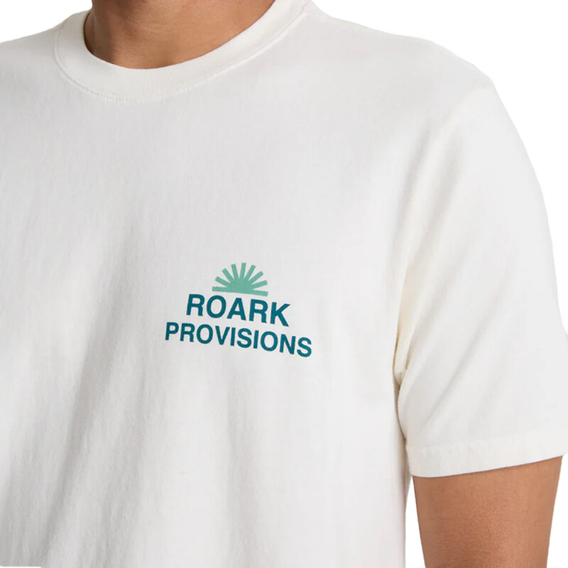 Remera Roark Roark Provisions - Blanco Remera Roark Roark Provisions - Blanco