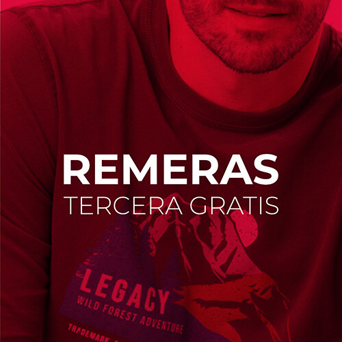 3x2 en remeras