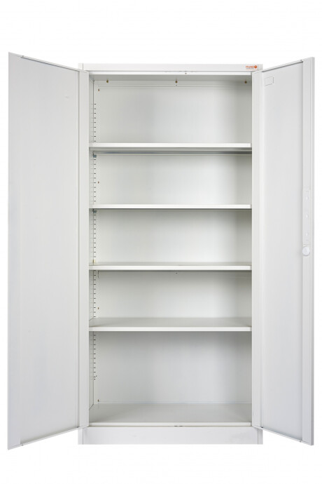 Armarios Metálico 4 Estantes 1.90 Puerta Y Llave Blanco Armarios Metálico 4 Estantes 1.90 Puerta Y Llave Blanco