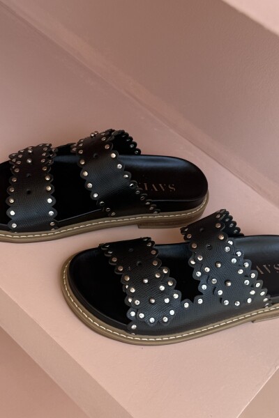 SANDALIA MORANGO Negro