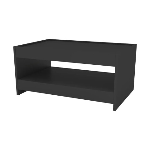Mesa De Centro Auxiliar Xis Mdp Unsi MESA DE CENTRO AXIS NEGRO
