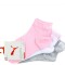 Medias de Mujer Puma x3 Quarter Rosa - Blanco - Gris