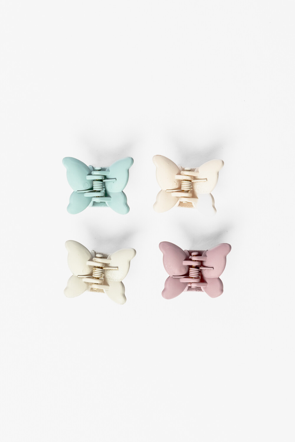 Pinza De Pelo Amaru, Set 4 Piezas Estampado 1