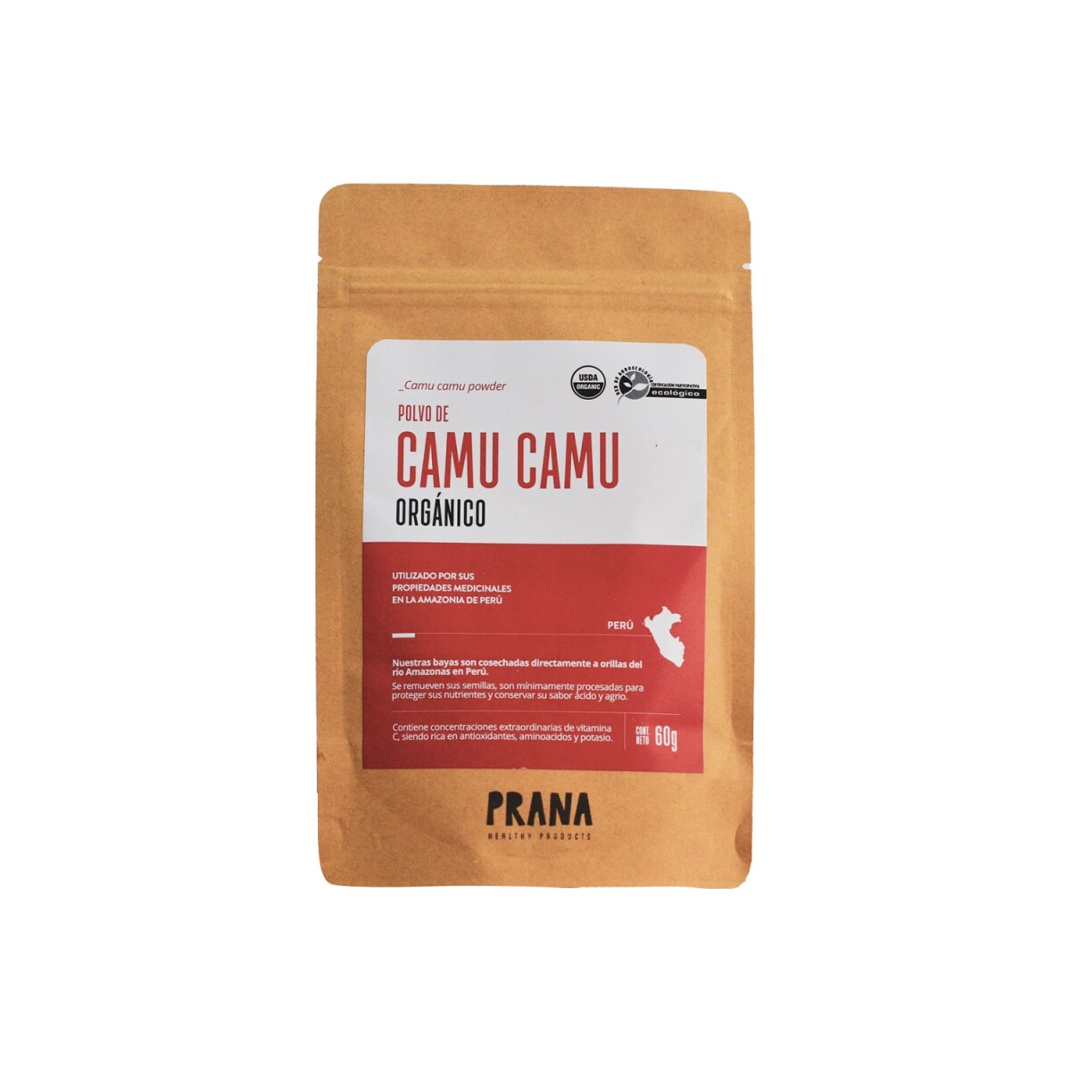 Camu Camu Orgánico Prana 60g 