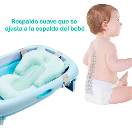 Colchon Baby Splash para Baño de Bebe Premium Float AZUL