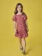 Vestido Block Print Gris
