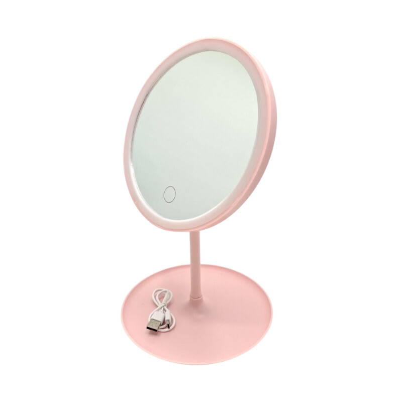 Espejo de Led Rosado