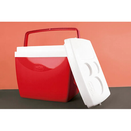 Conservadora Térmica de 26 Litros Mor Playa Camping Viajes Rojo