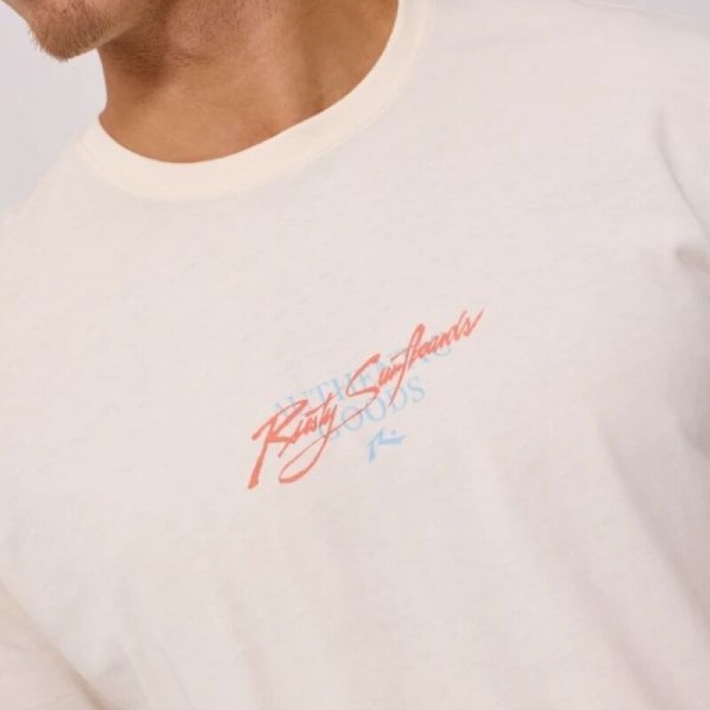 Remera Hombre Rusty Crudo