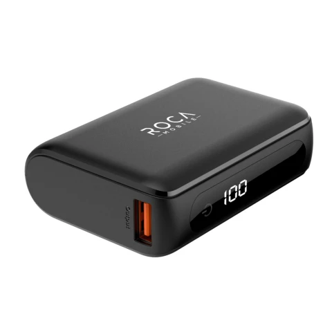Power Bank Carga Rápida Roca Portatil 8000Mah Power Bank Carga Rápida Roca Portatil 8000Mah